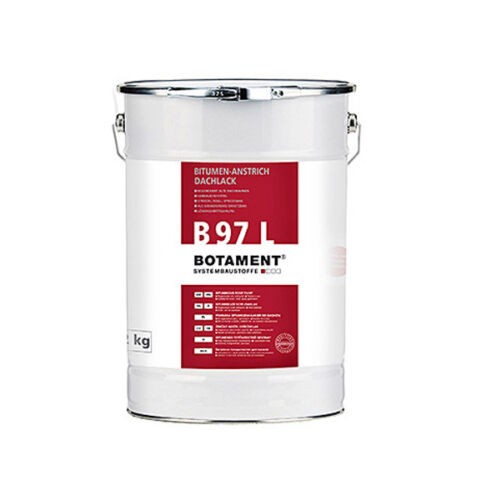 Botament B 97L Bitumen-Anstrich Dachlack 5 Liter