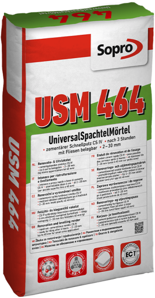 Sopro UniversalSpachtelmörtel USM 464 25kg