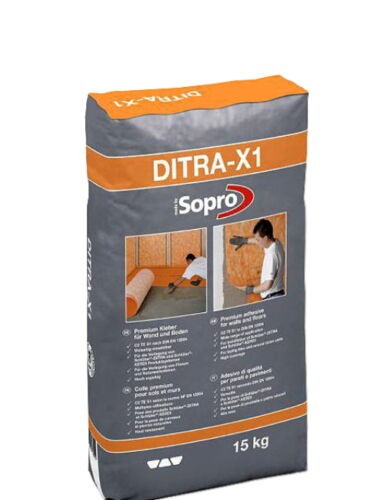 Sopro Ditra-X1 Kleber Wand und Boden