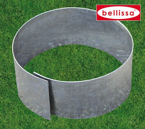 bellissa Rasenkante Metall verzinkt Kreis Ø20cm H13cm