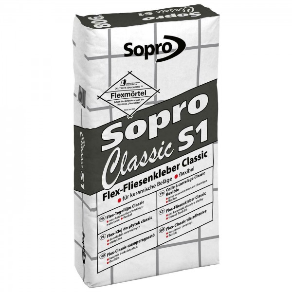 Sopro 608 Classic S1 Flex-Fliesenkleber
