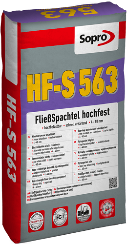 Sopro FließSpachtel hochfest, HF-S 563, Fließspachtel, 25 kg