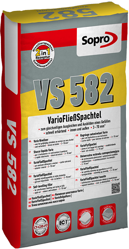 Sopro VarioFließSpachtel VS 582, Fliessspachtel, 25 kg