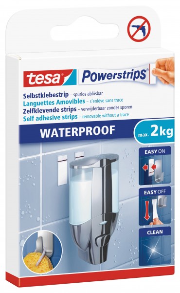 tesa Powerstrips® Waterproof Large 6 Stck