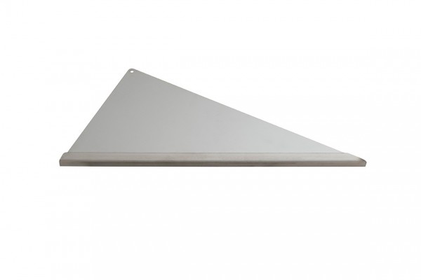ABLAGO Design Befliesbare Duschablage aus V2A-Edelstahl langer Schenkel Quado Typ QL3016/QR3016