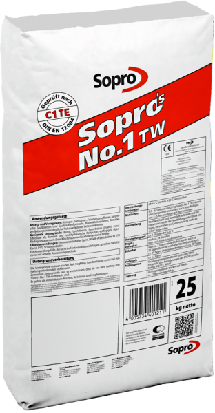 Sopro’s No.1 TW 25 kg