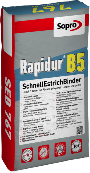 Sopro Rapidur B5 SchnellEstrichBinder SEB 767, 25 kg