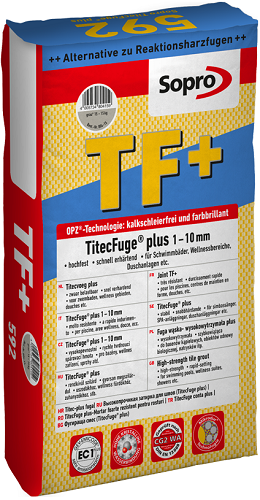 Sopro TitecFuge plus, 1 - 10 mm, TF+, Fugenmörtel, 15 kg