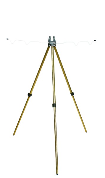 Paladin Tele Tripod Dreibein Rutenständer 65-110 cm, Teleskop, Rutenhalter