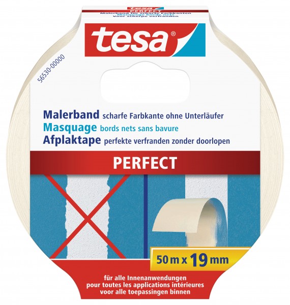 tesa® Malerband Perfect, 50m : 19mm