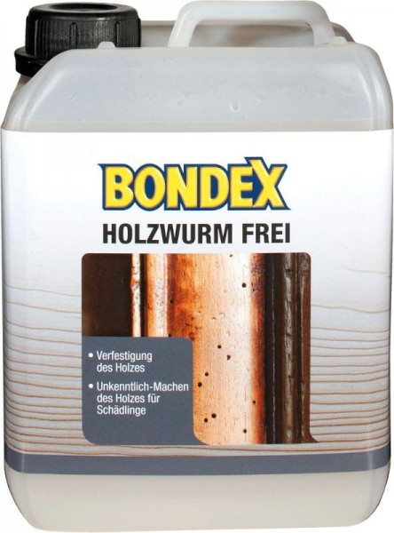 Bondex Holzwurm Frei Farblos 2,50 l