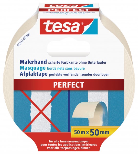 tesa® Malerband Perfect, 50m : 50mm