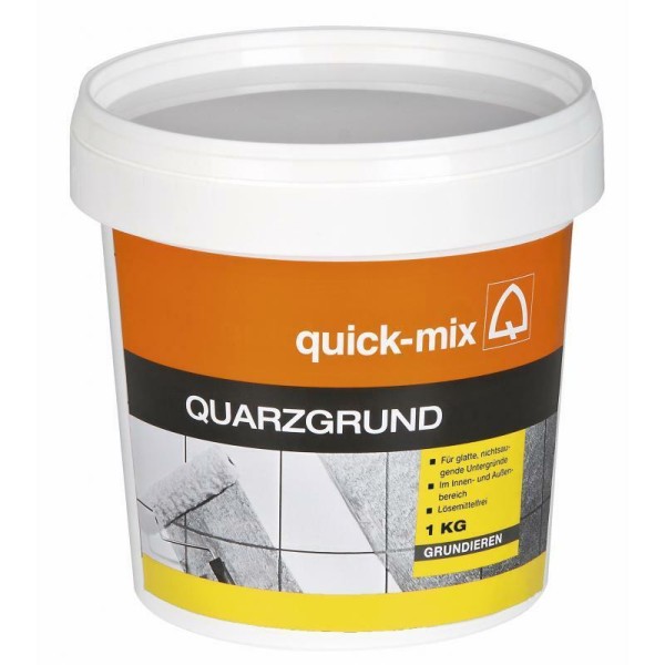 Quick-Mix Quarzgrund schnelltrocknende Haftbrücke 1 kg innen außen