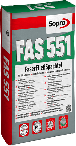 Sopro FaserFließSpachtel FAS 551, Fliessspachtel, 25 kg